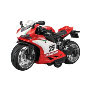 Motorcycle Toy - Pull Back Motorcycle Toys, Tiny Gift with sound and Lighting